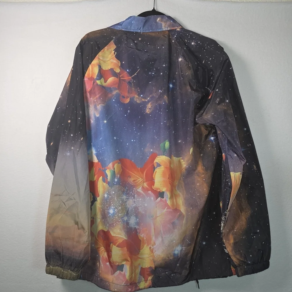Nwt Ripndip Galactica Coaches Jacket Black Sz L